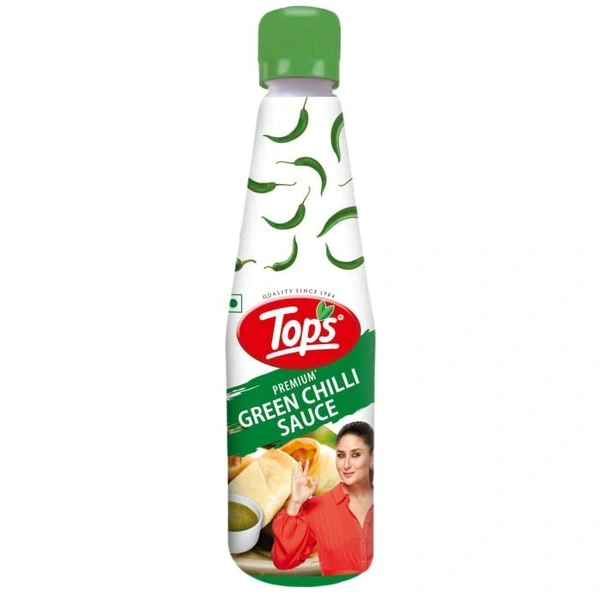 Tops Sauce Green Chilli 650 G