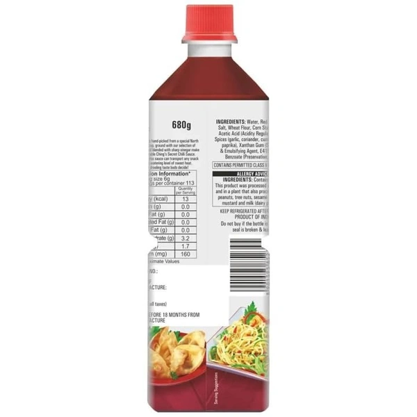 Ching's Red Chilli Sauce 680 G
