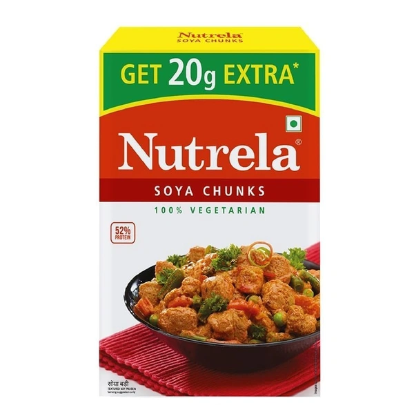 Nutrela Ruchi Nutrela Soya Chunks 200 g