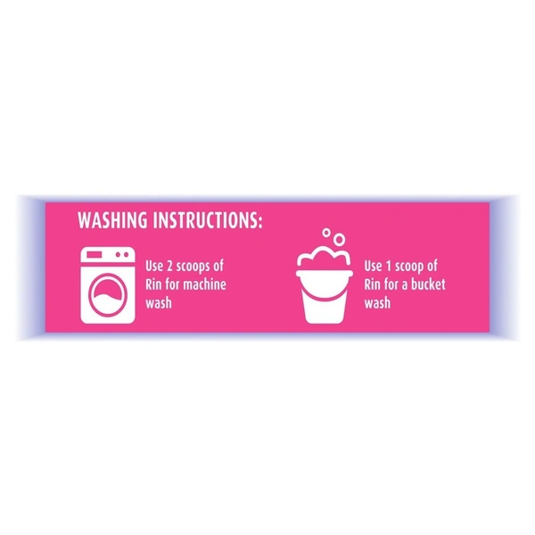 Rin Refresh Detergent Powder 1 kg