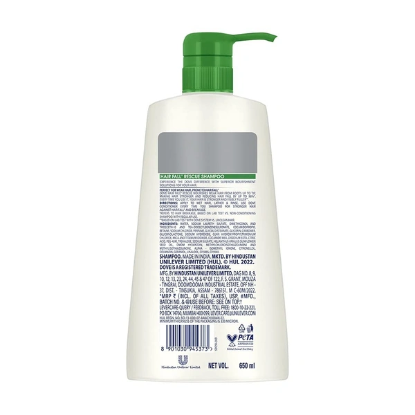 Dove Hair Fall Rescue Shampoo 650 ml