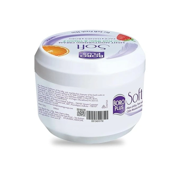 Boroplus Soft Light Moisturizing Cream, 300ml