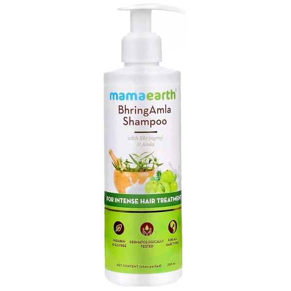 Mamaearth Bhring Amla Shampoo 250 ml