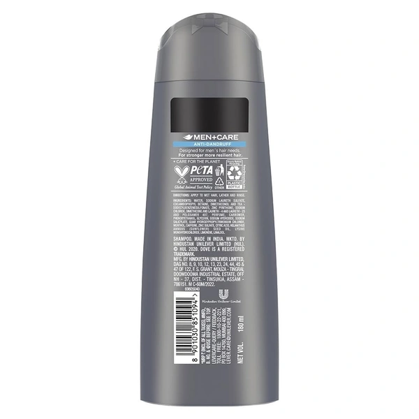 Dove Men Anti Dandruff Shampoo + Conditioner 180 ml