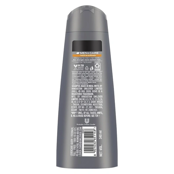 Dove Men Thick & Strong Shampoo + Conditioner 180 ml