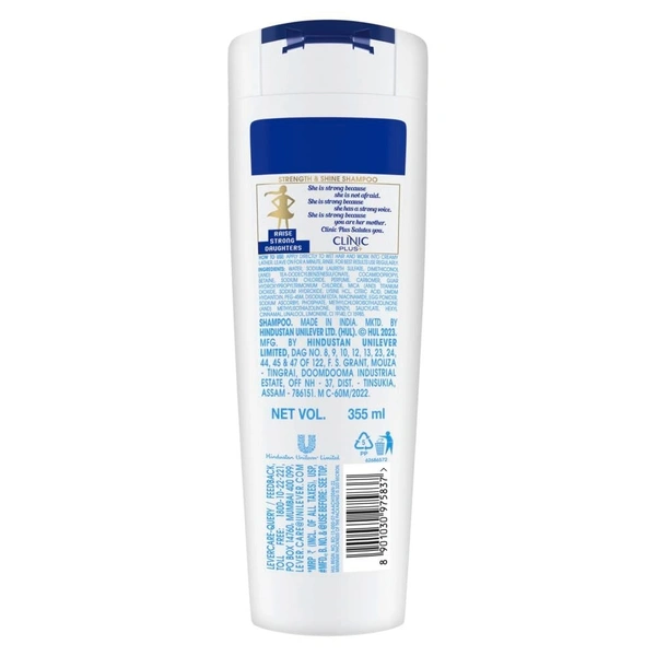 Clinic Plus Strength & Shine Shampoo 355 ml
