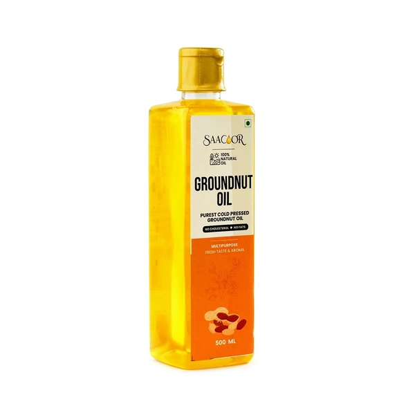 Saacoor Cold Pressed Groundnut Oil 1 ltr