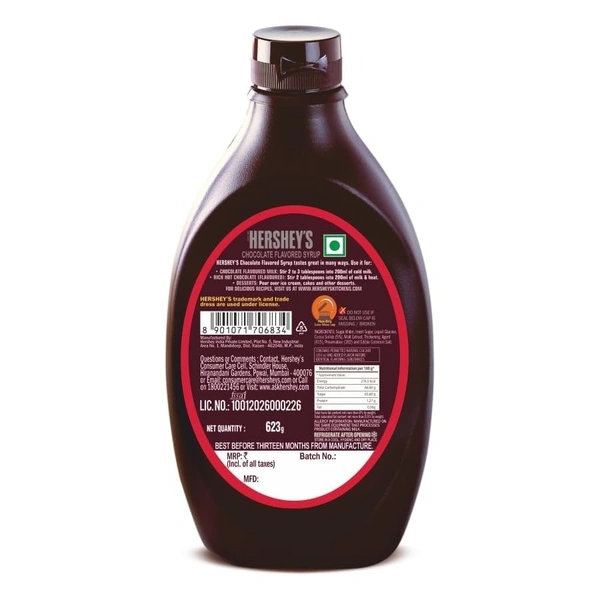 Hershey's Chocolate Syrup 623 G
