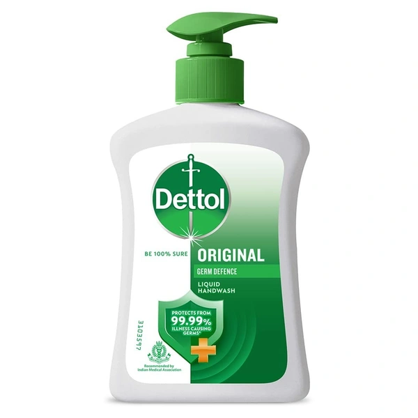 Dettol Original Liquid Hand Wash Pump, 200 ml