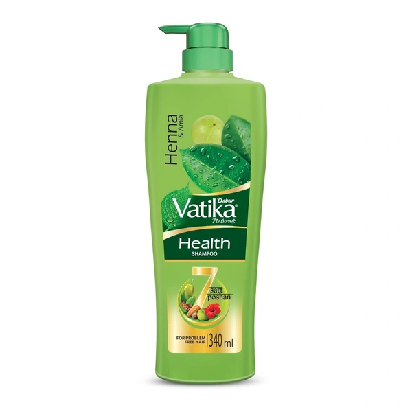 Vatika Shampoo Health Shampoo, 340 ml