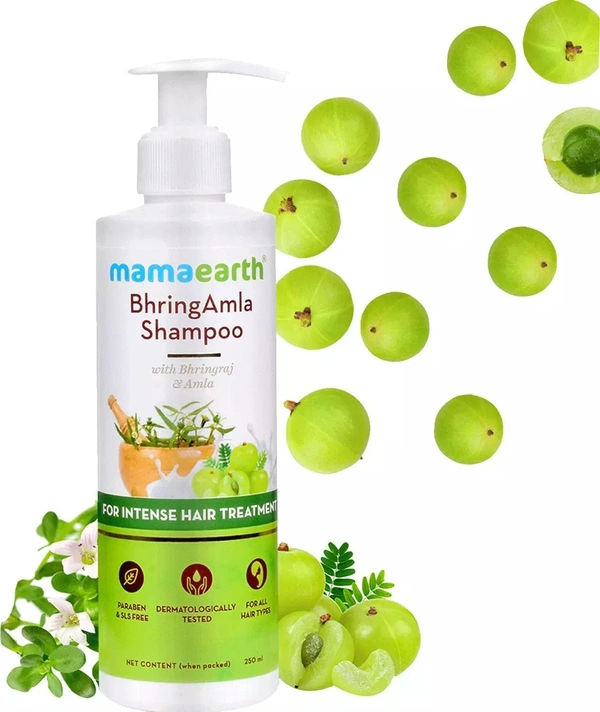 Mamaearth Bhring Amla Shampoo 250 ml