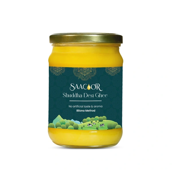 Saacoor Shuddha Desi Ghee 500gms