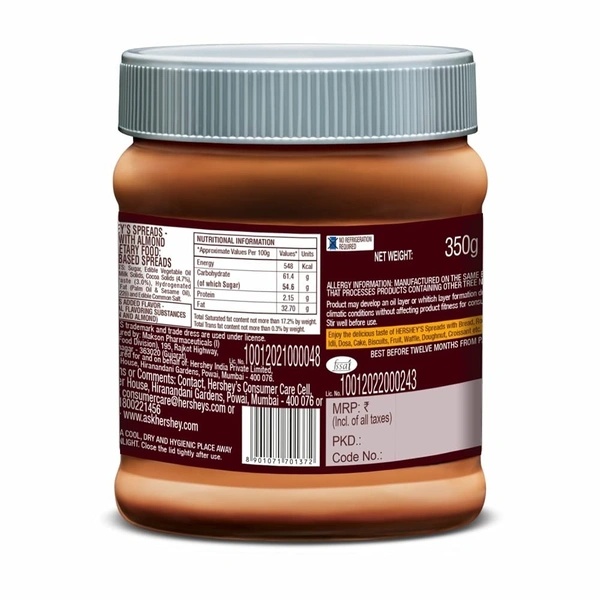 Hershey's Cocoa Almond Spread 350 G