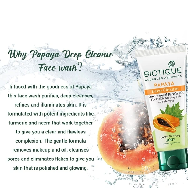 Biotique Papaya Face Wash 100 ml
