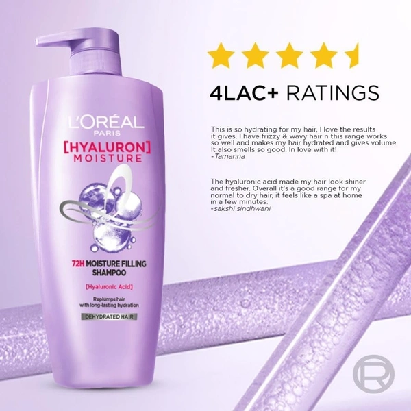 L'oreal Paris Hyaluron 72h Shampoo 650 ml