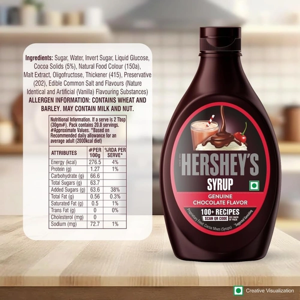 Hershey's Chocolate Syrup 623 G