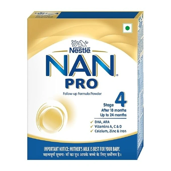 Nan Pro Stage 4 Baby Formula Powder After 18 Months Upto 24 Months, 400 g