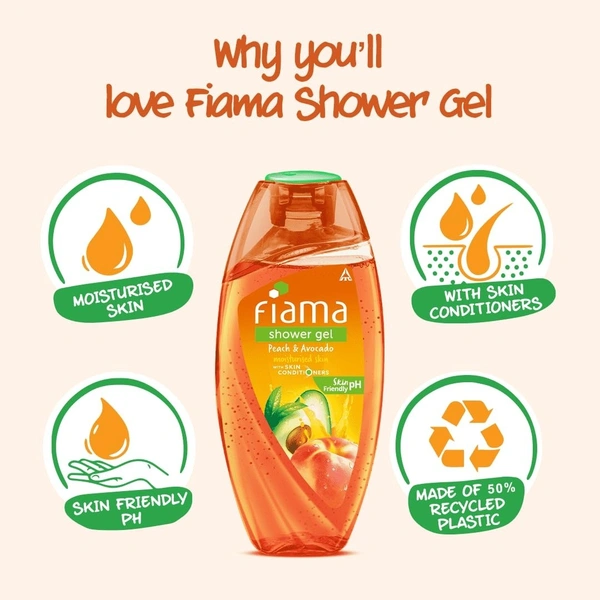 Fiama Peach & Avocado Shower gel 250 ml