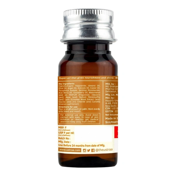 Ustraa Beard Growth Oil 35 ml