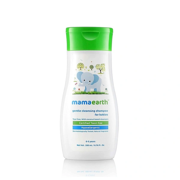 Mamaearth Gentle Cleansing Baby Shampoo 200ml