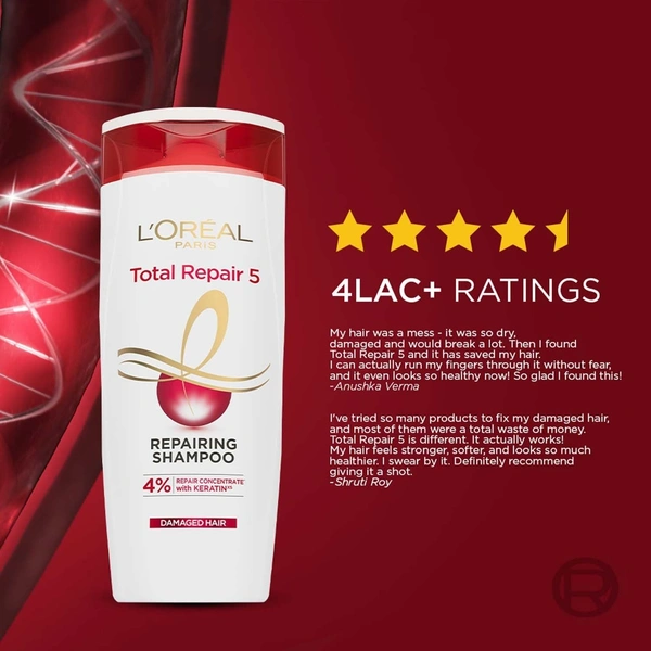 L'oreal Paris Total Repair Hair Shampoo 340 ml