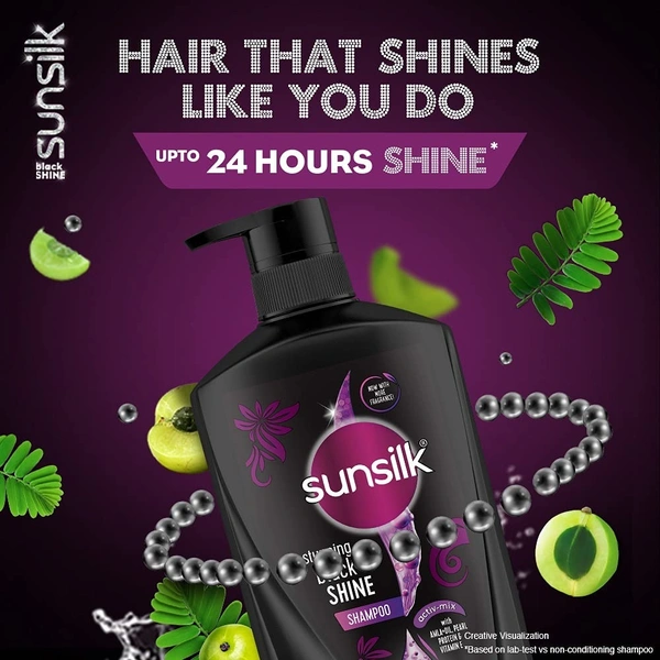 Sunsilk Black Shine Hair Shampoo 650 ml