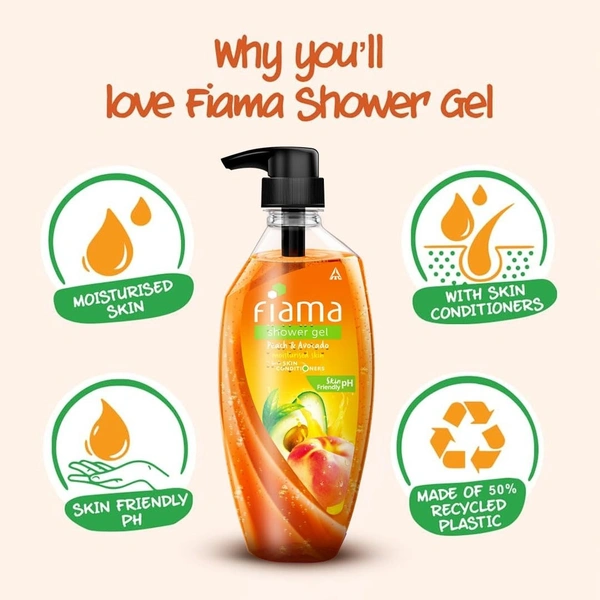 Fiama Peach & Avocado Shower gel 500ml