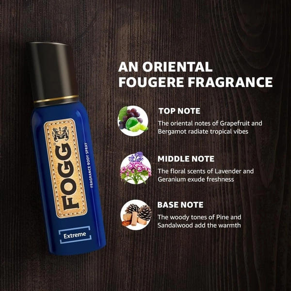Fogg Extreme Deo Spray 120 ml