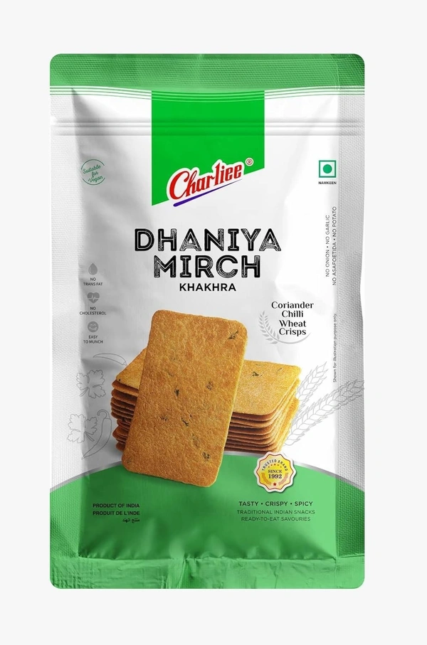 Charliee Dhaniya Mirch Khakhra 150 g