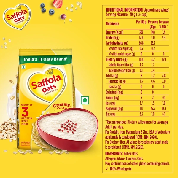 Saffola Oats 1 Kg