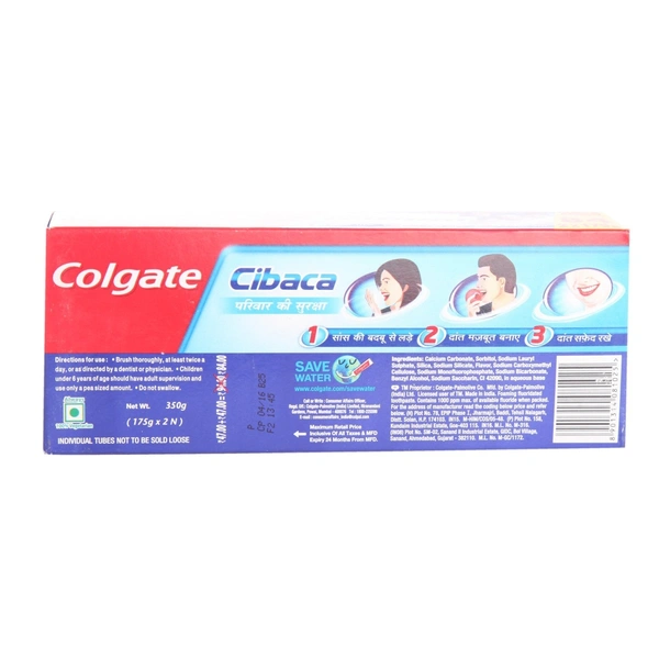 Colgate Cibaca Toothpaste 2x175 g