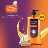 Santoor Sandalwood & Gardenia Shower Gel 500 ml
