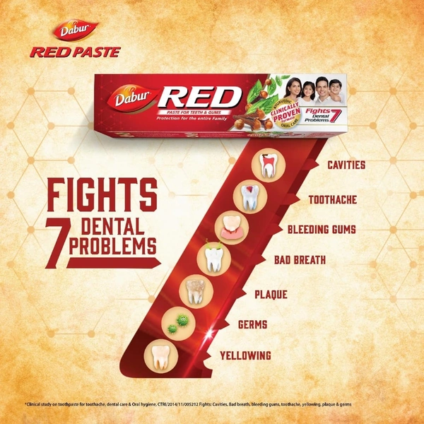 Dabur Red Toothpaste 200 + 200 g