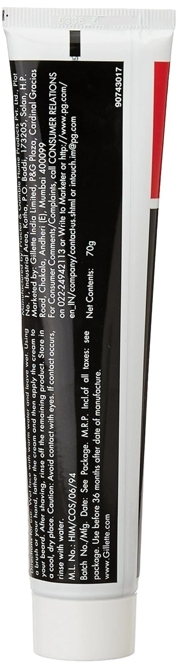 Gillette Shave Cream Regular, 70 g