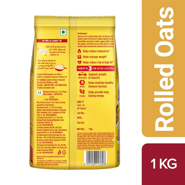 Saffola Oats 1 Kg