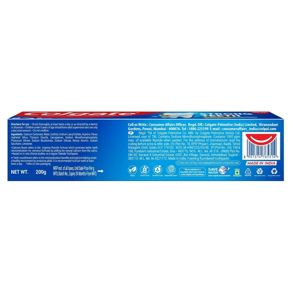 Colgate Dental Cream Toothpaste 200 g