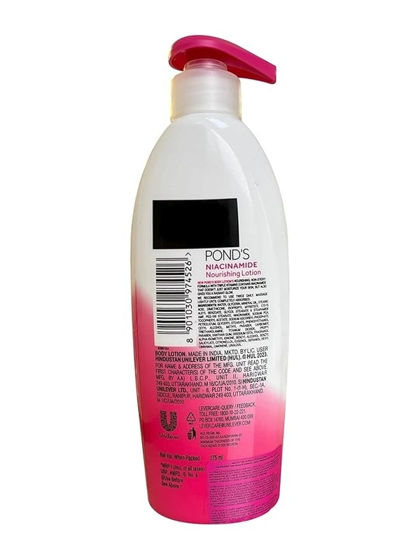 Pond's Niacinamide Nourishing Body Lotion 275 ml