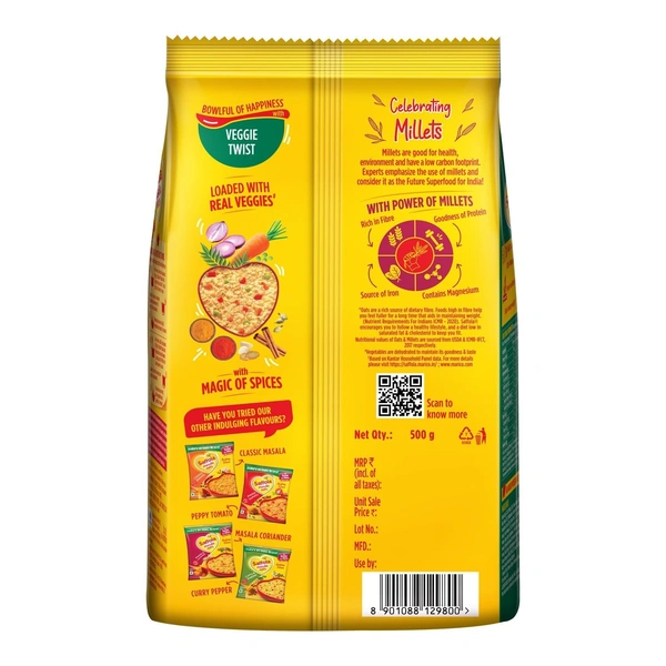 Saffola Masala Veggie Twist Oats 500 g