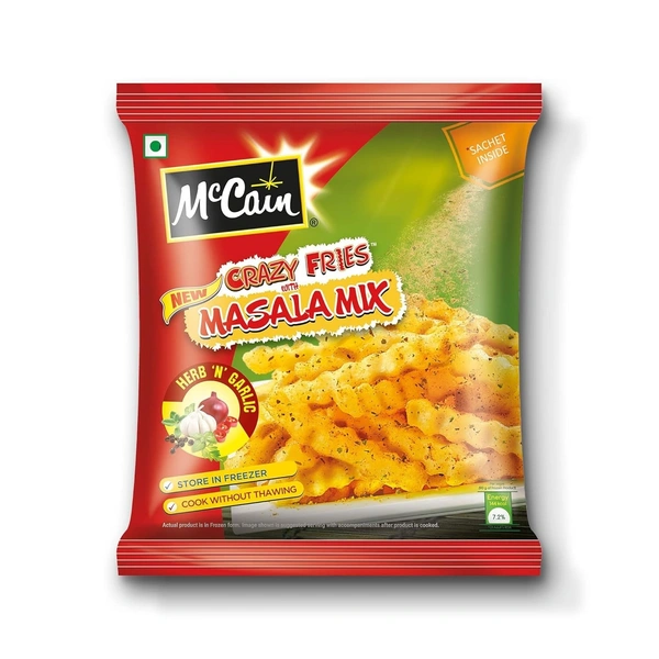 McCain Crazy French Fries Herbs & Garlic, 400 g