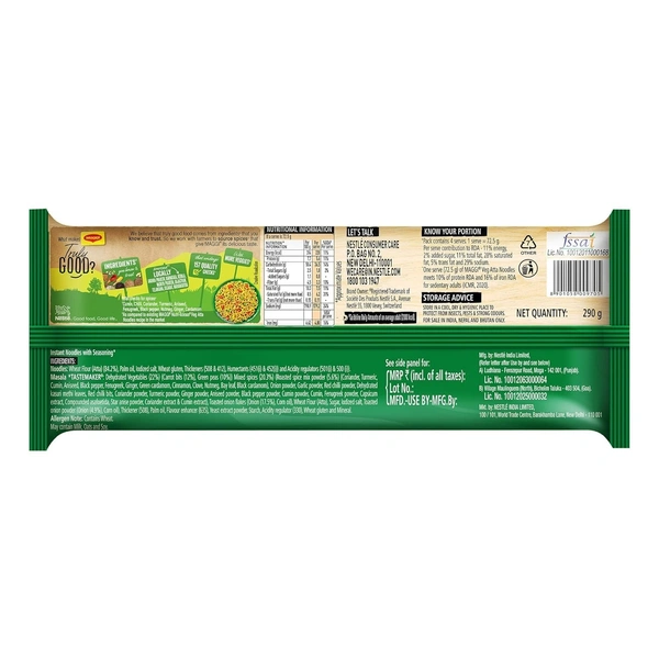 Maggi Veg Atta Noodles 290 g
