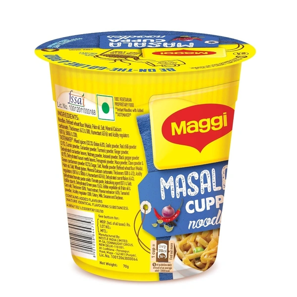 Maggi Cuppa Masala Noodles 70 g
