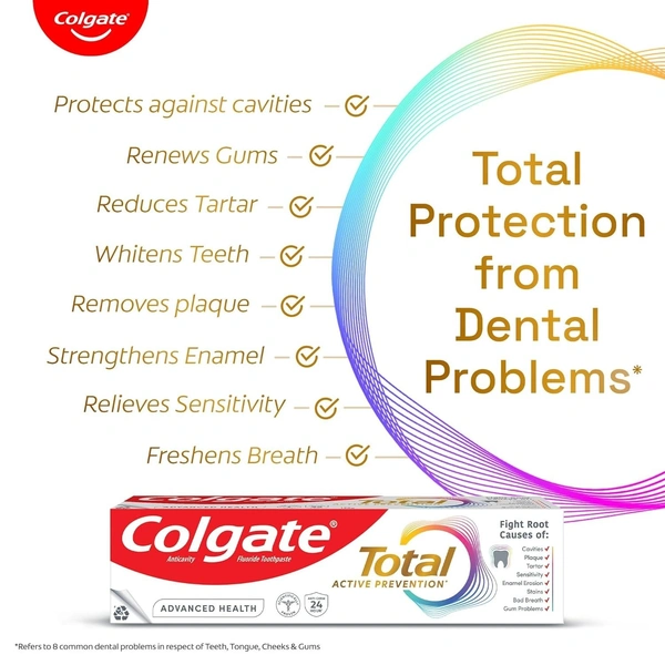 Colgate Total Active Prevention Advance Health Tooth Paste 80 g