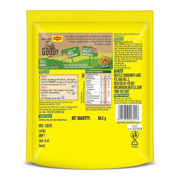 Maggi Pazzta Masala Penne 65 g