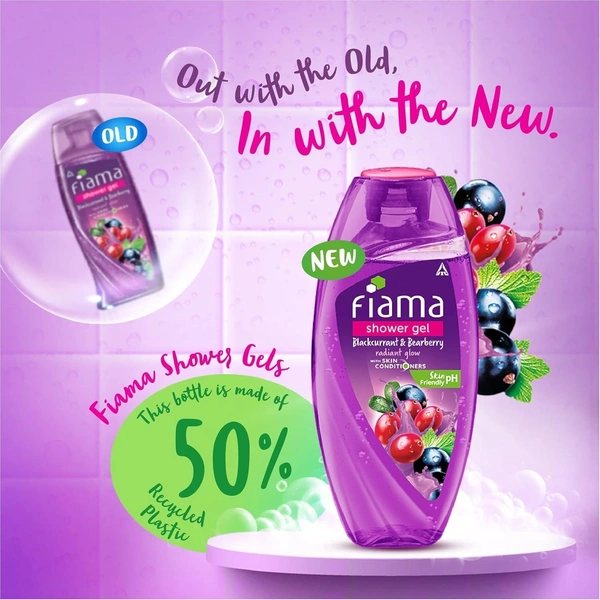 Fiama Blackcurrent And Bearberry Shower Gel 250 ml