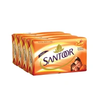Santoor Sandal & Turmeric Soap 4 N (125 g Each)