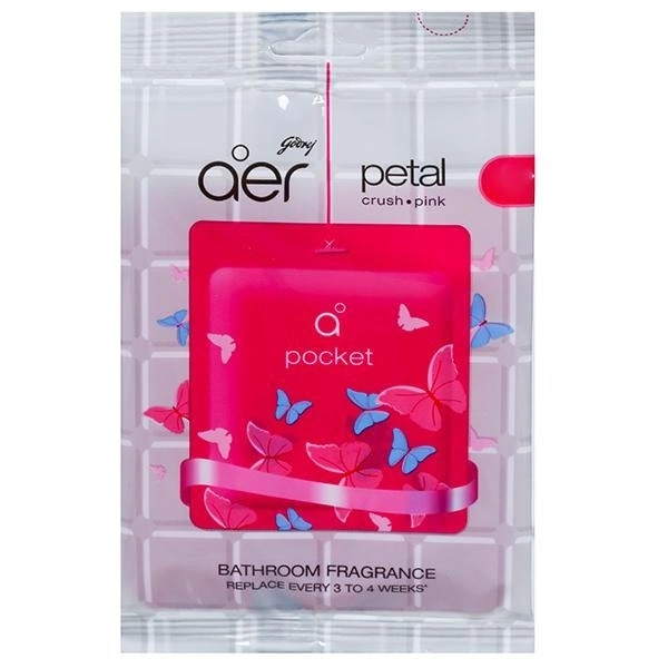 Godrej Aer Petal Crush Pink Pocket Air Freshener 10 g