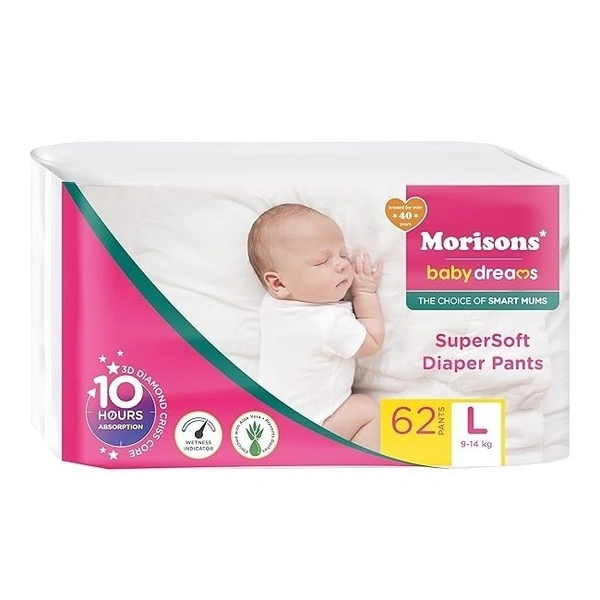 Morisons Super Soft Large Diaper Pants 62 N