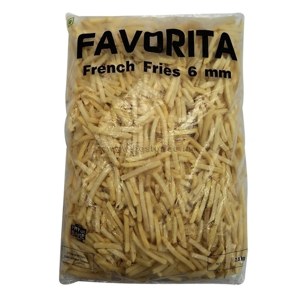 McCain Favorita French Fries Size 6 Mm, 2.5 kg
