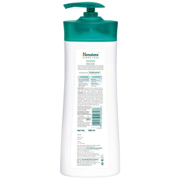 Himalaya Body Lotion Nourishing, 400 ml