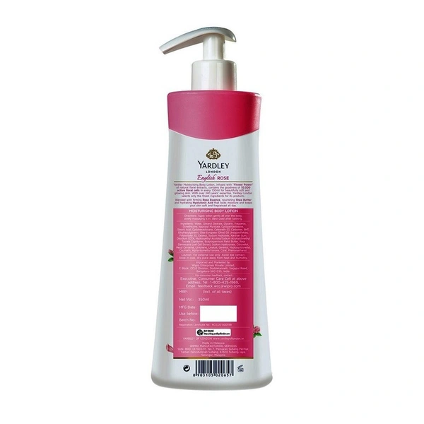 Yardley English Rose Body Lotion 350 ml